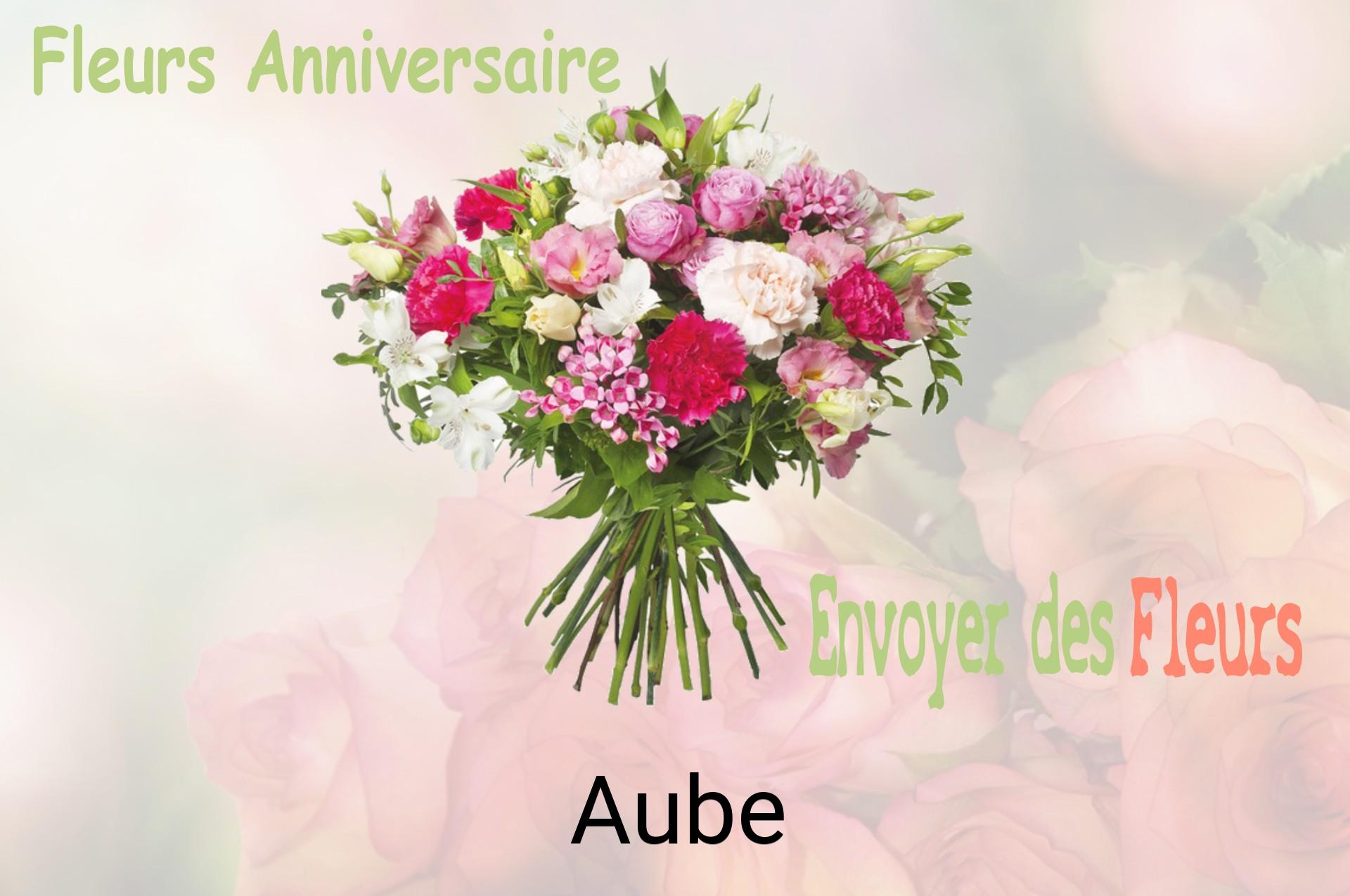 Bouquet de fleurs d’anniversaire livré à Aube